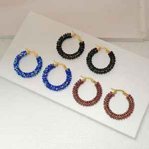 Handmade <b>Resin</b> Beaded <b>Earring</b> Set for Women Artisan Jewelry Fashion Accessories TCE Brand Model Tce00 Wholesale Export Quality - Product Image 4