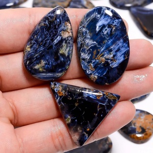 Top Quality Pietersite Cabochon Lot, Natural Play Fire Blue Pietersite Gemstone Wholesale Lot, Pendant Jewelry Making, Mix Shape - Product Image 2