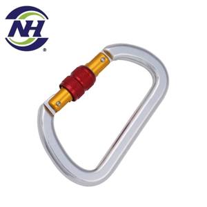 คาราบิเนอร์อลูมิเนียมอัลลอยสำหรับเปลเดินป่าได้รับการรับรอง EN12275สำหรับการทำเหมืองชุบผิวเคลือบ - Product Image 1