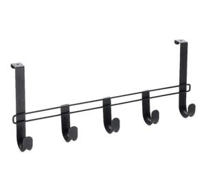 Porte-Porte-Manteau Mural Gain de Place en Fer avec Design Compact – Organisateur Fonctionnel pour Petits Appartements, Salles de Bain et Cuisines - Product Image 4