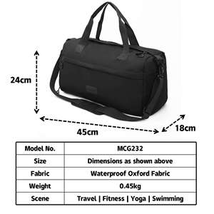 Bolsa Deportiva de Baloncesto, Yoga y Gimnasio con Logotipo Personalizado, Bolsa de Viaje Impermeable de Gran Capacidad para Hombres y Mujeres - Product Image 2