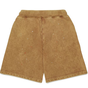 Shorts pour garçons en molleton uni avec logo personnalisé, design décontracté et respirant avec cordon de serrage 2026 - Product Image 6