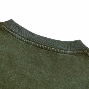 Conjunto Casual Personalizado para Hombre, Fabricante de Camisetas de Algodón y Pantalones Cortos Cargo, Verano, OEM, Marca Privada, Venta al Por Mayor, ACID WASH - Product Image 3