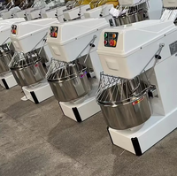 Mélangeur Spirale Commercial 50L pour Boulangerie, 20kg, en Acier Inoxydable 304, Puissance 2000-3000W