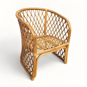 Sillas de comedor para patio de excelente calidad, silla redonda para cenar, precio más bajo, sillones de ratán estilo boho. - Product Image 6