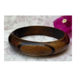 Bracelet en bois artisanal de qualité supérieure pour femmes, élégant bracelet en bois naturel, bijoux pour un usage quotidien, accessoire de mode ethnique traditionnel - Product Image 4