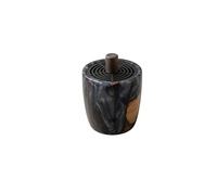 Encensoir moderne en bois de santal fait main, brûleur d'encens arabe Bakhour Mubkhar, diffuseur d'aromathérapie pour la maison et la décoration de mariage