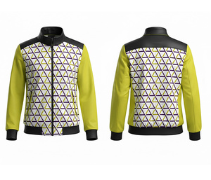 Chaqueta Deportiva Personalizada para Exteriores con Sublimación Completa, Ropa para Correr y Hacer Ejercicio, Cálida, Transpirable y de Secado Rápido |   Tallas Hombre Mujer Juvenil - Product Image 1