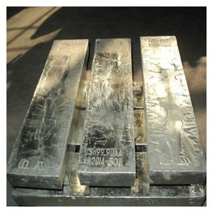 Lingotes de estaño de primera calidad con bajas impurezas para la fabricación de aleaciones metálicas y aplicaciones industriales de precisión. - Product Image 1