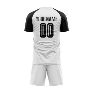 Custom Soccer Jersey Set Polyester Retro Design Sublimation Printed Football Uniform Personalized Name OEM Personalized Uniform - Product Image 4