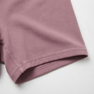 <b>Women's</b> 2 Piece Sports Set Solid Color High Waisted Shorts and Criss-Cross <b>Back</b> Crop Top Breathable Activewear for All Seasons - Product Image 6