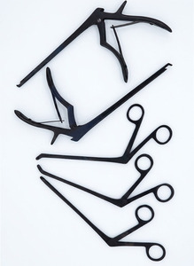 Ensemble de 5 pièces de forceps chirurgicaux ORL noirs Ferris-Smith Kerrison Punch & Rongeur 3,4 mm - Product Image 2