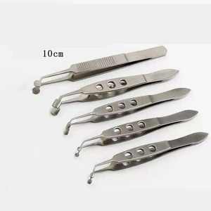 Pinza Expulsora de Glándulas de Meibomio, Instrumento Oftálmico Metálico, Herramienta para el Tratamiento del Ojo Seco, Acero Inoxidable Alemán, CE, Quirúrgico - Product Image 2