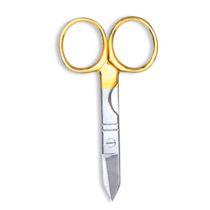 Ciseaux à cuticules professionnels en acier inoxydable, couleur dorée, meilleure qualité, prix abordable, manucure professionnelle en acier inoxydable - Product Image 4