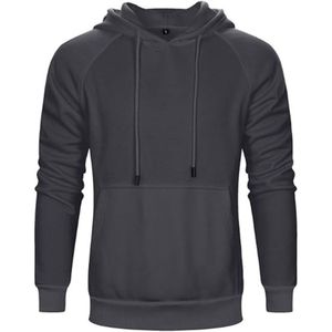 Ventes en gros de sweats à capuche pour hommes de grande taille Clush Industries, logo personnalisé, impression 3D en relief, polaire uni en polyester/coton, unisexe - Product Image 3