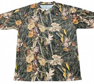 Custom High Quality Unisex RealTree Camo Hunting <b>T</b>-<b>Shirt</b> Sublimation Leaves Print Breathable Short Sleeve OEM Service Summer - Product Image 1