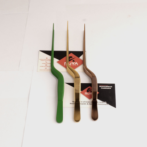 <b>Kitchen</b> Chef Plating <b>Kitchen</b> Culinary Cooking Tweezers 3-Pieces Set Stainless Steel 3 Straight Tweezers Eco-Friendly ISO - Product Image 5