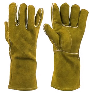 Guantes de Seguridad de Cuero Reforzado de Alta Calidad para Soldadura, Bomberos, Barbacoa, Protección Industrial de Manos - Product Image 6