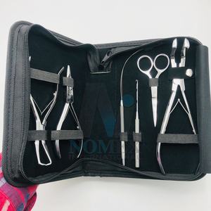 Kit de Herramientas para Extensiones de Cabello Pulido para Estudiantes a Precios de Mayoreo, Pinza para Extensiones de Cabello con Cinta Adhesiva, Pinza Multifuncional, Herramienta para Hacer Bucles en Extensiones de Cabello - Product Image 2