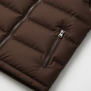 Good Quality Custom Puffer Vest Full Zipper Sleeveless Vest Lightweight Casual Winter <b>Warm</b> Puffer Sleeveless Padded Vest - Product Image 3