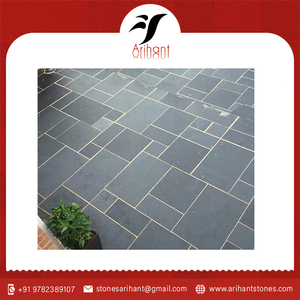 Carreaux de pierre calcaire noire naturelle Kota pour revêtements de sol intérieurs, revêtements muraux extérieurs, terrasses et projets architecturaux - Product Image 6