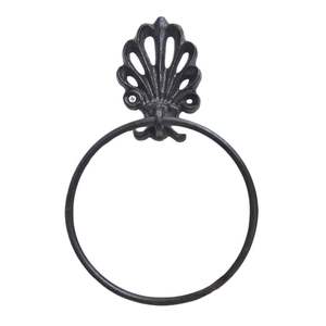 Anillo para Toallas de Hierro Minimalista Moderno, Accesorio de Baño Compatible con Proyectos de Renovación de Interiores de Casas Contemporáneas - Product Image 2