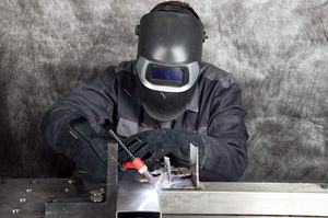 <b>Grilling</b> Welding Mig Gloves Heat Resistance BBQ <b>Oven</b> Full Fingers Gloves High Fireproof Thick Leather Oil Cut Resistance Gloves - Product Image 4