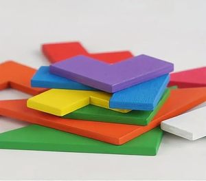 ชุดเกมปริศนาไม้ 3 in 1 แทนแกรม ตัวต่อไม้ ติ๊กแท็กโท ของเล่นเสริมพัฒนาการ ฝึกสมอง สำหรับเด็ก - Product Image 3