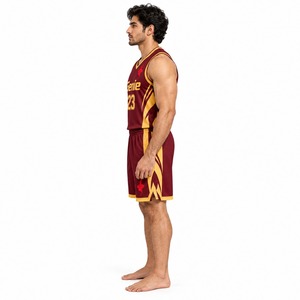Ropa Deportiva Transpirable para Clubes Juveniles Unisex con Servicio OEM, Conjunto de Uniforme de Baloncesto, Diseño Personalizado, Camiseta y Pantalones Cortos para Equipo - Product Image 4