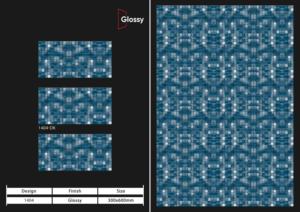 Azulejos de Pared de Cerámica de Alta Calidad con Superficie Brillante de 12x24 Pulgadas (30x60 cm), Solución Decorativa Moderna para Interiores de Baños y Cocinas - Product Image 5