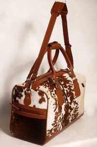Bolsa de Viaje Grande de Cuero Genuino Vintage, Bolsa de Fin de Semana, con Cierre, Ligera, Portátil, de Gran Capacidad y Duradera - Product Image 6