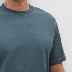 T-shirt OEM à manches courtes pour homme, col rond, été / T-shirt OEM en coton de haute qualité pour homme, tendance été 2026 - Product Image 4