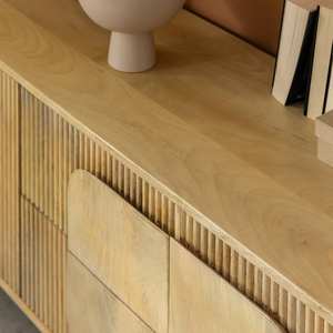 Soporte para TV Vandana Cresta Altis de Madera de Mango - Product Image 4