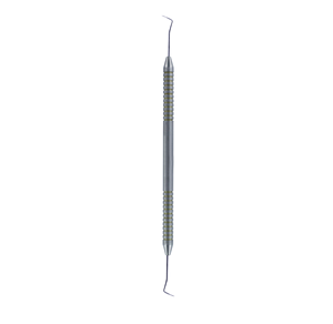 Sonde de diagnostic dentaire double embout en acier inoxydable certifiée CE pour le détartrage et l'exploration parodontale - Product Image 2