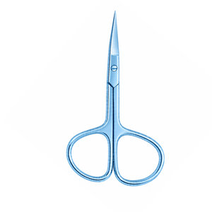 Ciseaux à cuticules en acier inoxydable à lame droite, pointe aiguisée, outils de manucure pour la coupe des ongles, style simple pour adultes - Product Image 2
