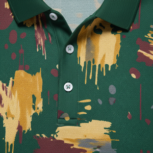 เสื้อโปโลผู้ชายคุณภาพสูง 100% โพลีเอสเตอร์ ราคาประหยัด สำหรับกอล์ฟ กีฬา ธุรกิจ  รับสั่งทำโลโก้ด้วยการพิมพ์หรือปักลาย - Product Image 6