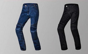 Pantalones vaqueros de moto al por mayor 2026: Jeans casuales vintage rectos para motociclista, a prueba de caídas, para hombre - Product Image 5