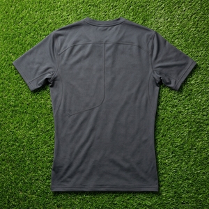 Camiseta de Compresión de Manga Larga para Hombre, Color Gris Carbón, Ecológica, Transpirable, de Secado Rápido, Spandex/Poliéster, para Entrenamiento y Fitness - Product Image 5