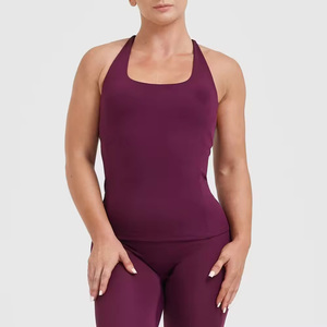 Custom Printed Womens Fitness Tank <b>Tops</b> Gym Tanks Moisture Wicking Fabric for US Gym Brands Bulk Production - Product Image 1