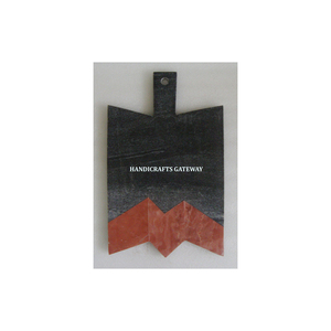 Tabla de Cortar de Mármol Negro Natural, Forma Rectangular, Superficie Lisa y Brillante, Ideal para Cortar Verduras - Product Image 4