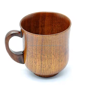 Tasse en bois écologique pour boissons chaudes et froides au design minimaliste par Artisan Craft - Product Image 1