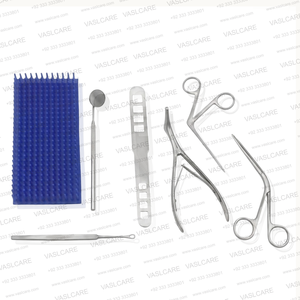 Conjunto de Instrumentos Básicos para Examen ORL |   Kit Completo de Instrumentos de Diagnóstico para Oído, Nariz y Garganta de Vaslcare - Product Image 2