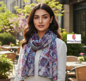 Premium Luxury Long Scarf Soft Fabric <b>Head</b> <b>Wrap</b> Custom Branding Low MOQ OEM ODM Fabric Product Manufacturer - Product Image 3