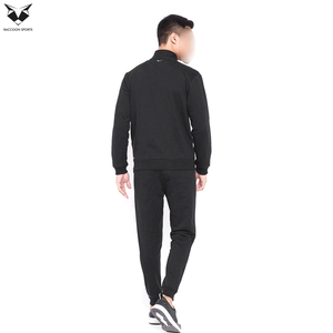 Latest Product White & Black Solid Color Sweatsuit <b>Set</b>, Top Seller Hand Made Best Material Product Men Sweatsuit - Product Image 3