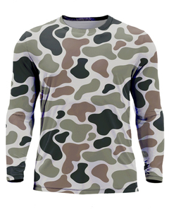 Haut de pêche et de randonnée unisexe sur mesure à manches longues, protection solaire UPF 50, séchage rapide, 100 % polyester, antibactérien et respirant - Product Image 5