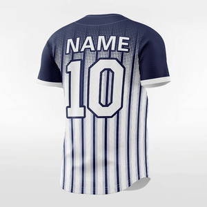 เสื้อเจอร์ซีย์ผู้ชาย แขนสั้น ทรงหลวม ผ้าโพลีเอสเตอร์เนื้อแน่น พิมพ์ลายด้วยเทคนิคฮีททรานเฟอร์ ปักชื่อทีมได้ตามต้องการ ระบายอากาศได้ดี แห้งเร็ว มีไซส์พลัส - Product Image 5