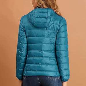 High Quality Men's <b>Slim</b> <b>Fit</b> Reversible Waterproof Windproof Breathable Puffer <b>Jacket</b> with Hood Cotton Filling Winter Casual - Product Image 2