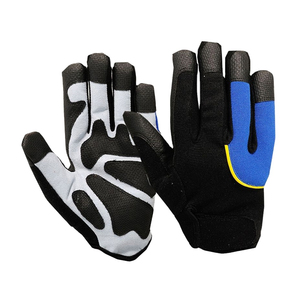 Heavy Duty Mechanic Work <b>Gloves</b> | Leather Impact Protection Anti-Slip <b>Gloves</b> | <b>Touchscreen</b>-Resistant Needle-Detecting <b>Gloves</b> - Product Image 3