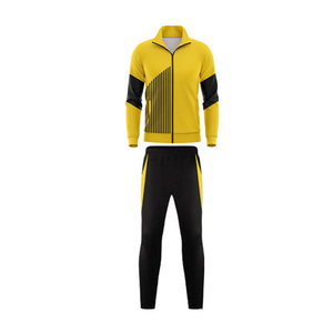 Mens Performance Polyester Tracksuit <b>Slim</b> <b>Jogger</b> Set Breathable Sportswear Factory Wholesale Mens Skinny <b>Fit</b> Polyester Tracksuit - Product Image 2