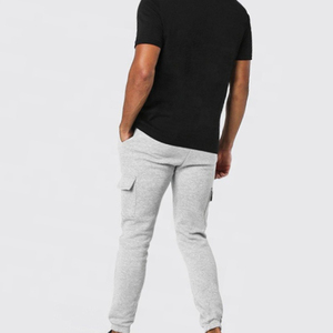 Pantalon de jogging cargo slim fit en molleton pour homme, style tactique, multi-poches, mélange de coton, pantalon de survêtement d'hiver, logo personnalisé, fournisseur OEM en gros - Product Image 6